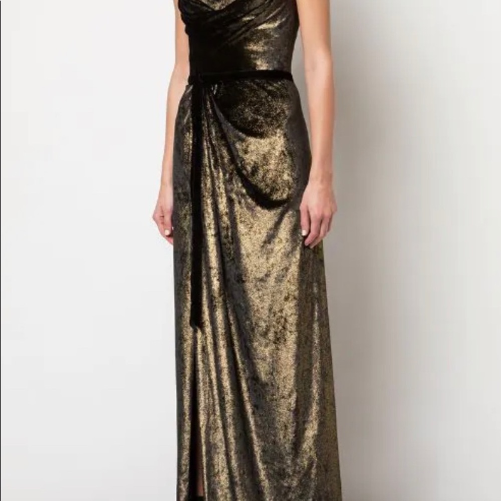 Marchesa Gold Dress
